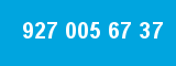 927 005 67 37 927 005 67 37